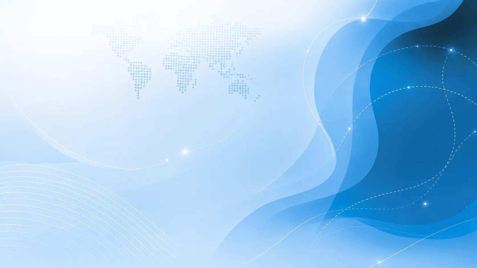 Digital Media Ecosystem Background Wave