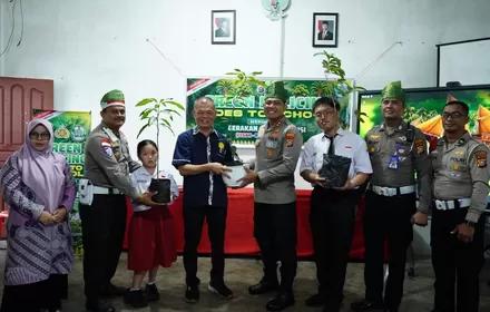 Ajak Pelajar Jaga Alam, Kapolres Meranti Bawa Green Policing Kapolda Riau ke Sekolah