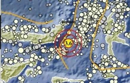 Gempa Magnitudo 3,6 Guncang Wilayah Boltim, Kedalaman Hanya 3 Kilometer