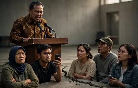 Pemimpin Memaki, Rakyat Mengutuk: Kita Sedang Memasak Neraka Sosial Sendiri?